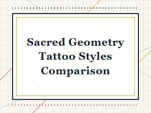 Sacred Geometry Tattoo Styles Comparison: a Complete Guide to Geometric Ink